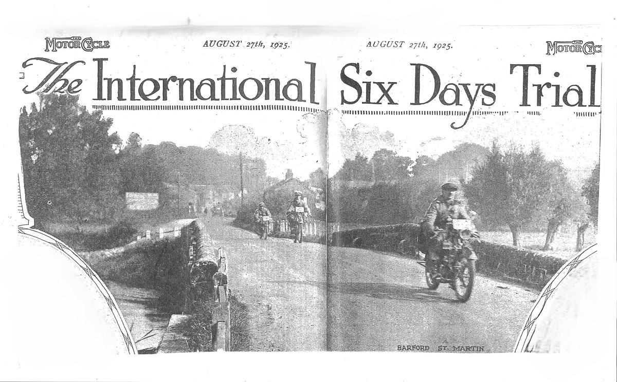 1925 ISDT Retro Run