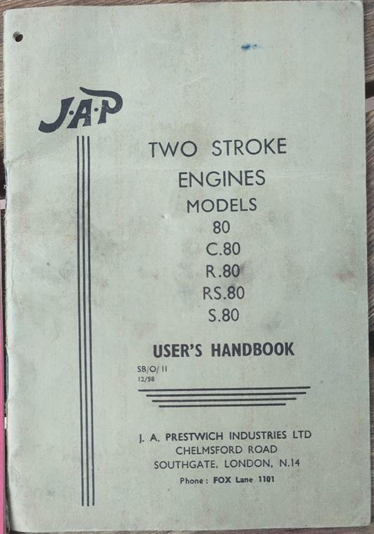 JAP 2 stroke users handbook