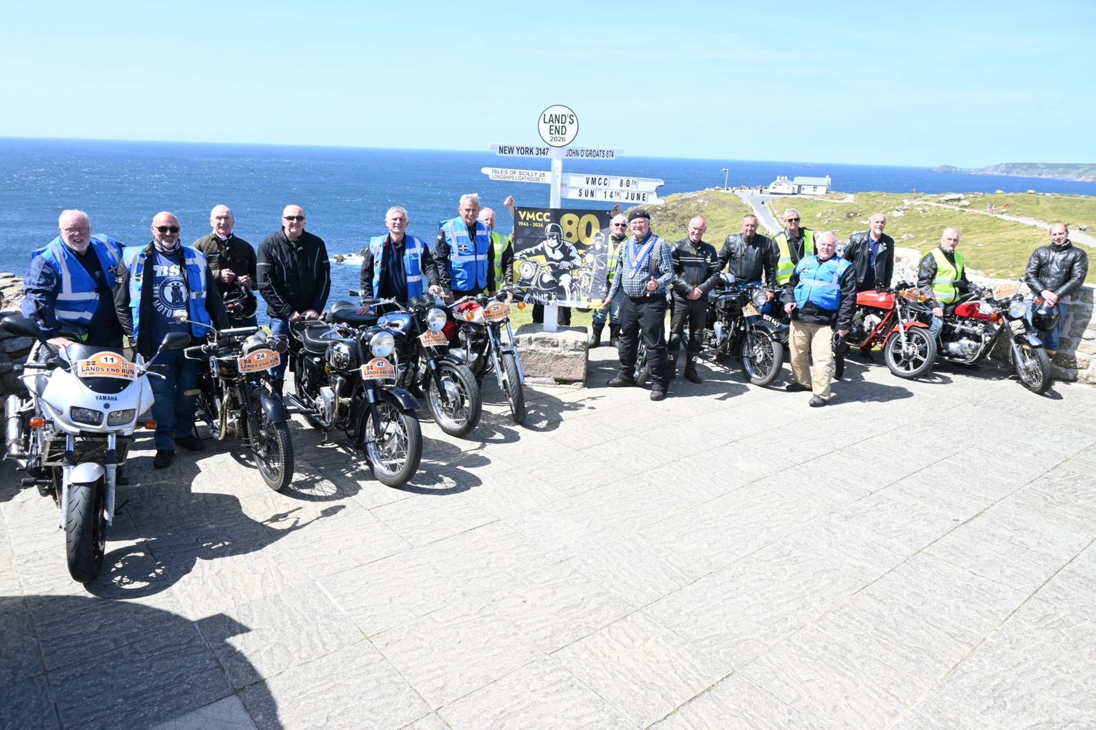 80th Baton Handover Trelawny Section to Cornwall Section, 14th July 2026