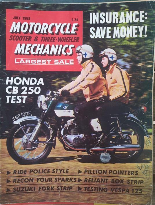 Motorcycle Mechanics 1968 July